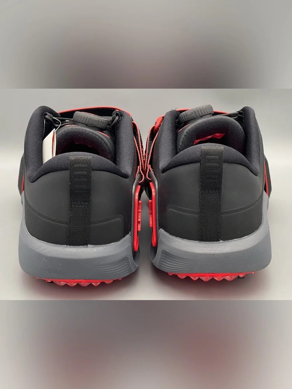 Air Jordan Rev Golf Shoes Spikes Black Red Infrared FV6338-001 Mens Size 9 NEW